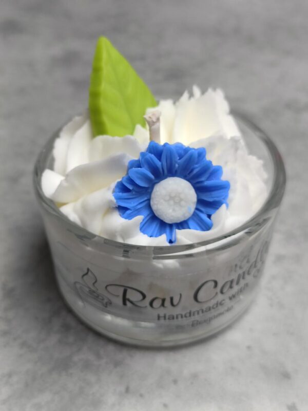 Lumânare parfumată din ceară de soia – Mini Desert Aroma Bergamotă